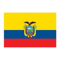 Flag of Ecuador Temporary Tattoo (1.5"x2")